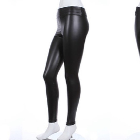 High Waist Leggings Stretch Nylon Solid Fold Over Skinny Pants
New - Picture 3 of 5